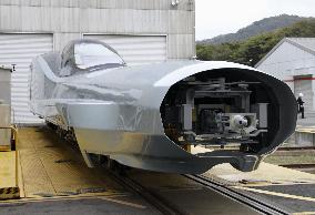 Prototype of new shinkansen bullet train