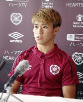 Football: Man City's Meshino loaned to Scottish club Hearts