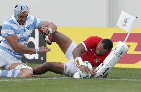 Rugby World Cup in Japan: Argentina v Tonga