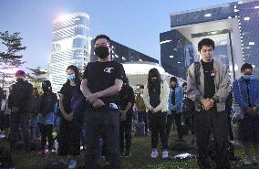 Death of Hong Kong student during protest