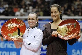 Hingis wins record 5th Pan Pacific Open title