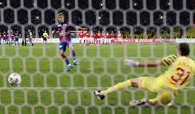 Honda's penalty kick