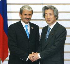 Japan, Slovakia agree to cooperate over Iraq reconstruction