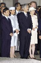 Emperor, empress return to Japan after European tour