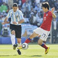 Argentina take on S. Korea in World Cup Group B