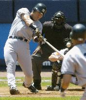 Yankees' Matsui goes 1-for-3 with an RBI against Mets