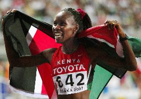 Kenya's Janeth Jepkosgei wins women's 800 meters