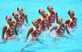 Japan qualifies for summer Olympics synchronized swimming