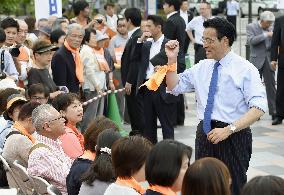 Campaigning kicks off for upper house election