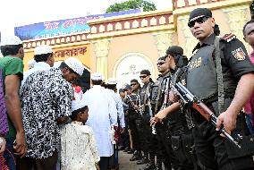 Security in Dhaka on high alert following end of Ramadan