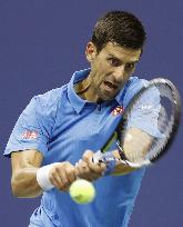 Djokovic powers into U.S. Open quarterfinals