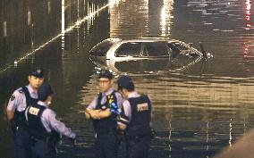 Typhoon rips through Japan's Pacific coast