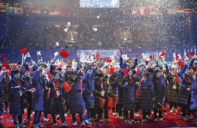 Asian Winter Games closing ceremony in Sapporo