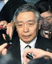 BOJ Governor Kuroda meets Japan's PM Abe