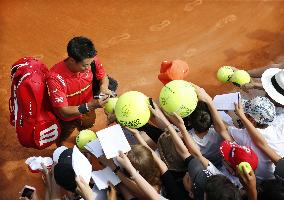 Tennis: Nishikori in French Open