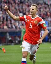 Football: Russia vs Saudi Arabia at World Cup