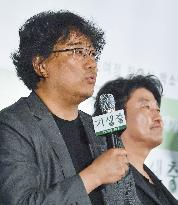 Cannes Palme d'Or winner Bong Joon Ho