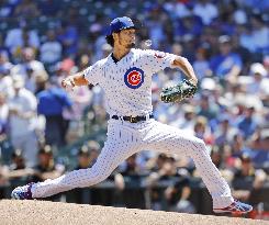 Baseball: Cubs' Darvish