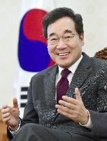 South Korea Prime Minister Lee Nak Yon