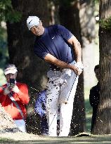 Golf: Tiger Woods in Japan