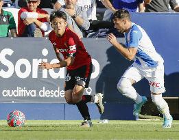 Football: Mallorca's Kubo
