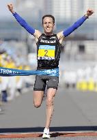 Rothlin wins Tokyo Marathon, Japan's Fujiwara 2nd