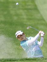 Yokomine at 10th at LPGA Kraft Nabisco Championship