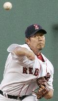 Red Sox Matsuzaka earns season's 4th win
