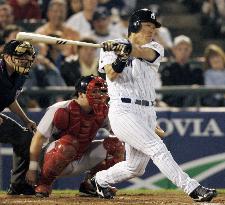 Yankees' Matsui hits RBI single in minor league game