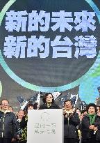 DPP's Tsai wins Taiwan presidential election