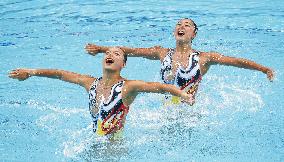 Olympics: China's Huang and Sun win synchro duet silver