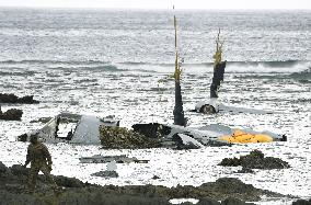 U.S. military Osprey crash-lands in sea off Okinawa