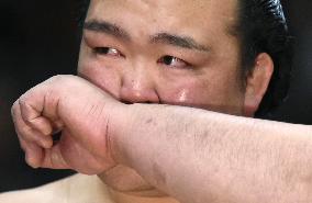 Ozeki Kisenosato wins New Year sumo tourney