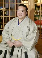 Kisenosato in west slot in 1st tourney as yokozuna