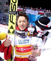 Japanese ski jumper Kobayashi scores first World Cup win