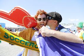 Football: Scenes from World Cup