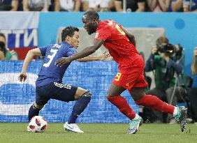 Football: Belgium's Lukaku