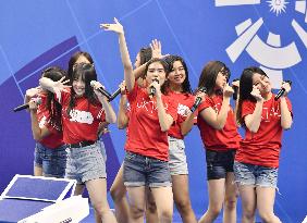 Girl group JKT48 at Asian Games 2018