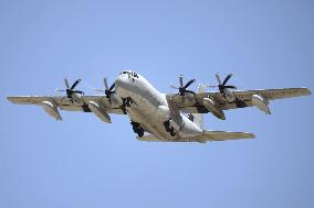 U.S. KC-130 aerial refueling plane