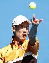 Tennis: Nishikori at Australian Open