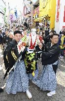 Japanese traditional puppet theater