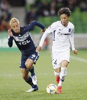 Football: Honda's last Melbourne Victory game