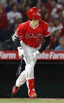 Baseball: Ohtani homers off Kikuchi