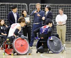 Prince Harry in Japan