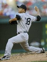 Darvish outpitches Kuroda with 10 Ks for 3rd win