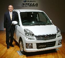 Fuji Heavy debuts Subaru Stella minicar targeted at women