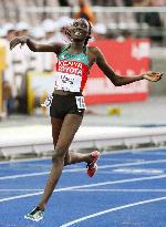 Kenya's Masai wins women's 10,000 meters at world athletics c'shi
