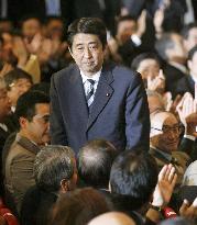 Abe elected LDP chief to be Japan's new leader