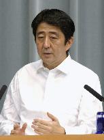 Abe says Japan caused suffering, left scars on other nations in