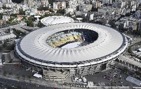 Aerial photo of Rio de Janeiro Olympics facility